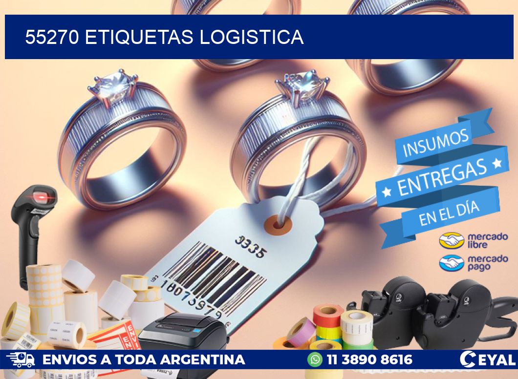 55270 etiquetas logistica