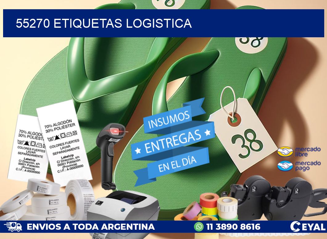 55270 etiquetas logistica