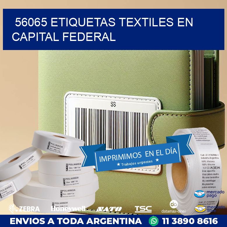 56065 ETIQUETAS TEXTILES EN CAPITAL FEDERAL