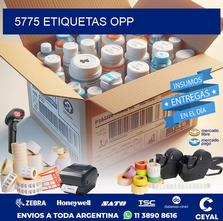 5775 ETIQUETAS OPP