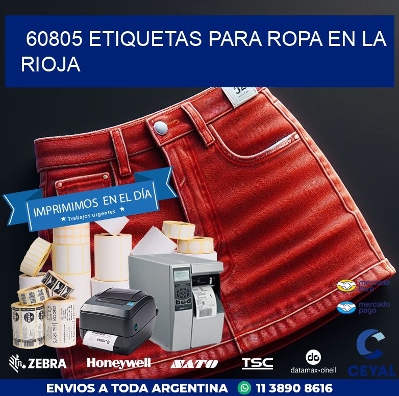 60805 ETIQUETAS PARA ROPA EN LA RIOJA