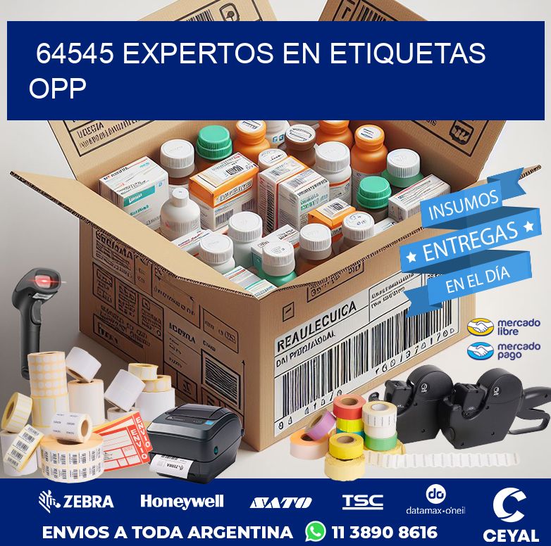 64545 EXPERTOS EN ETIQUETAS OPP