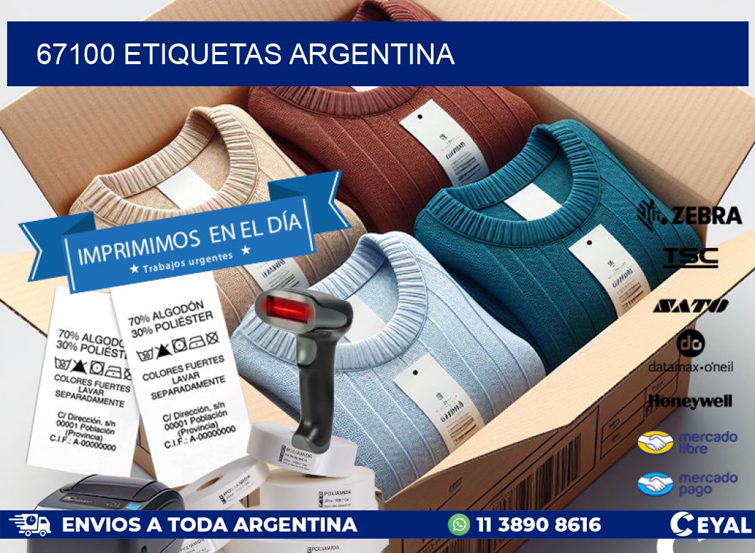 67100 ETIQUETAS ARGENTINA