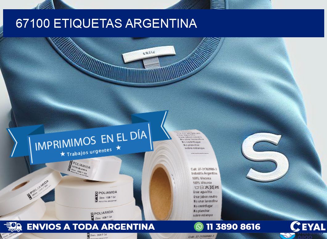 67100 ETIQUETAS ARGENTINA