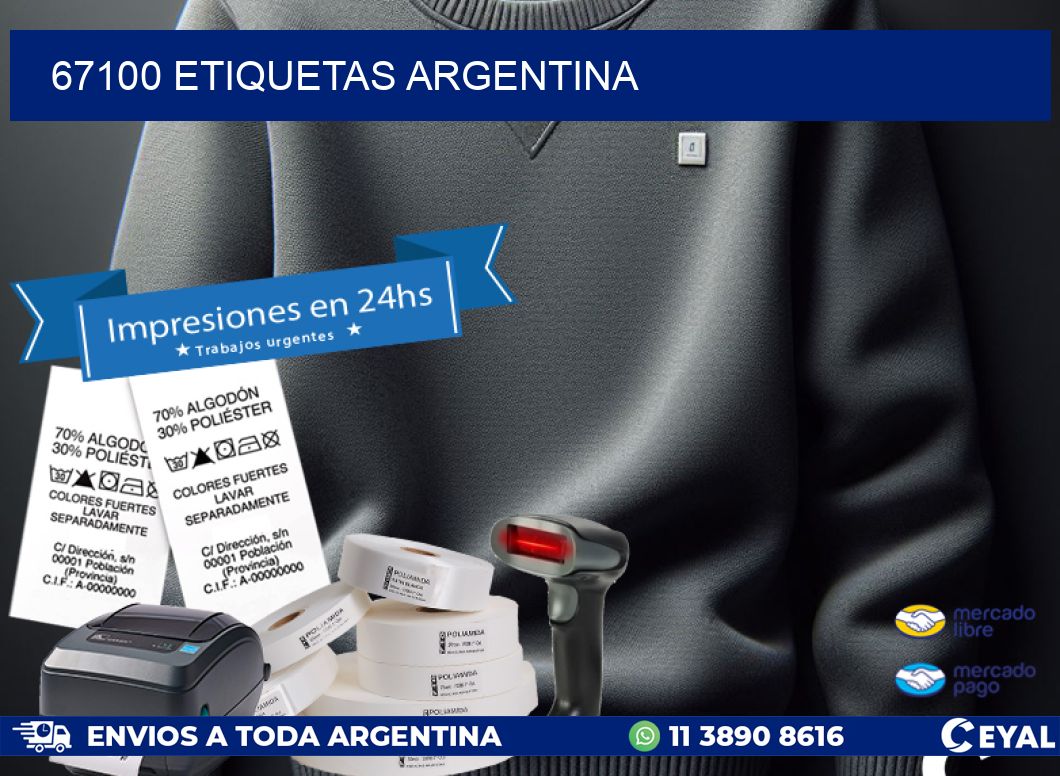 67100 ETIQUETAS ARGENTINA