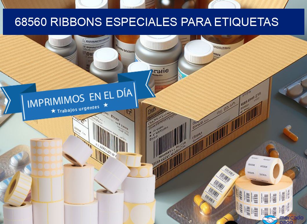 68560 RIBBONS ESPECIALES PARA ETIQUETAS