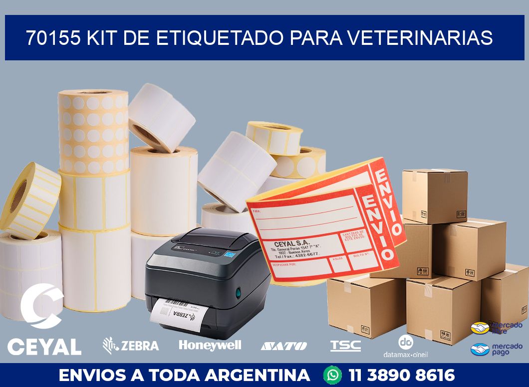 70155 KIT DE ETIQUETADO PARA VETERINARIAS