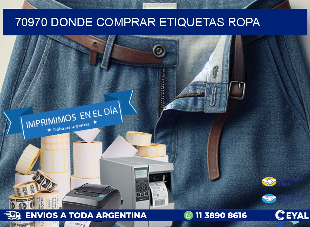 70970 DONDE COMPRAR ETIQUETAS ROPA