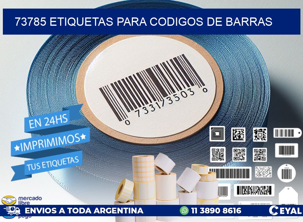 73785 ETIQUETAS PARA CODIGOS DE BARRAS