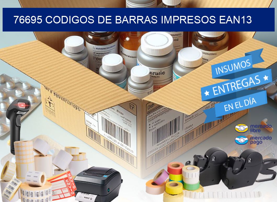 76695 codigos de barras impresos ean13