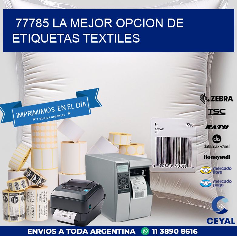 77785 LA MEJOR OPCION DE ETIQUETAS TEXTILES