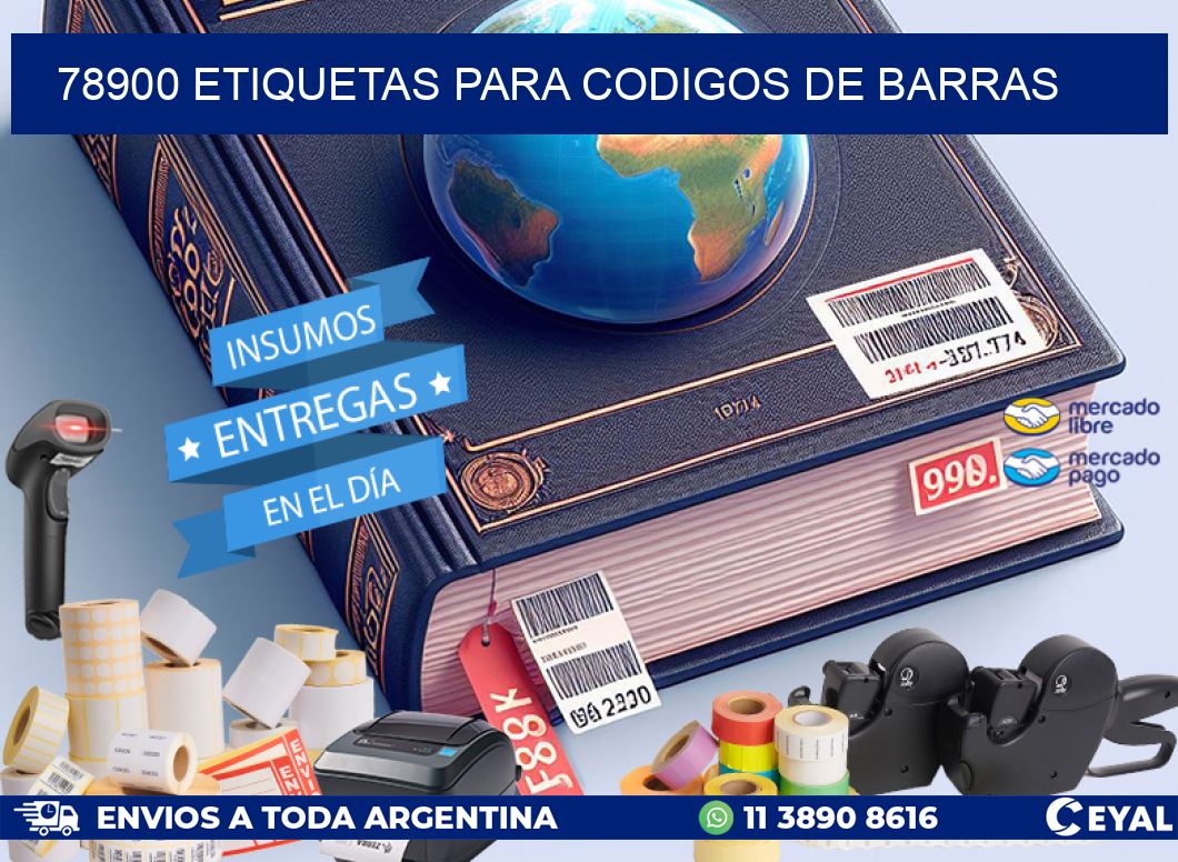 78900 ETIQUETAS PARA CODIGOS DE BARRAS