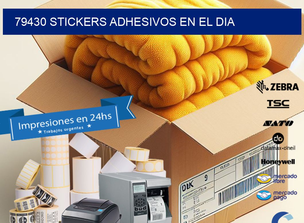 79430 stickers adhesivos en el dia