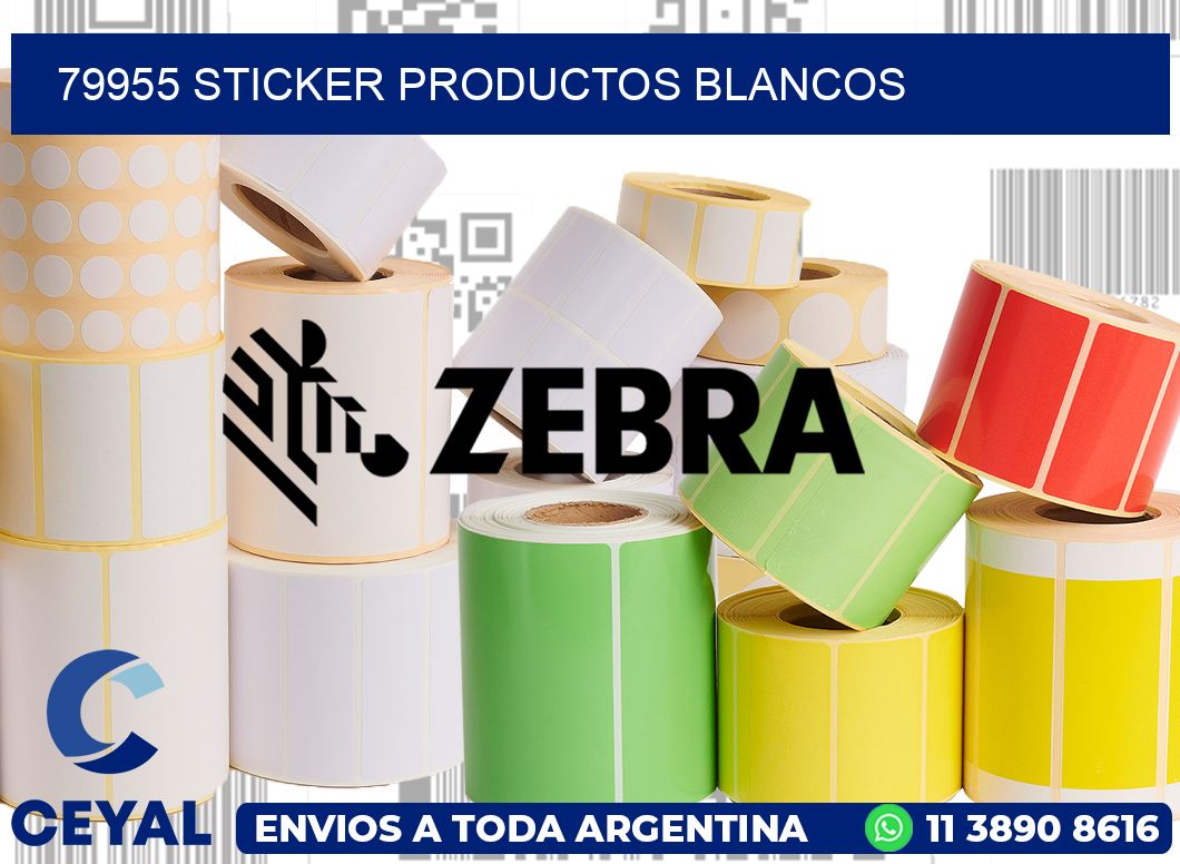 79955 STICKER PRODUCTOS BLANCOS