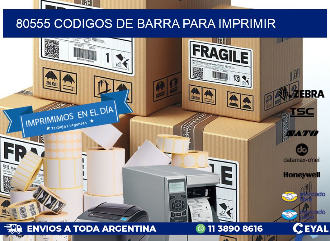 80555 codigos de barra para imprimir