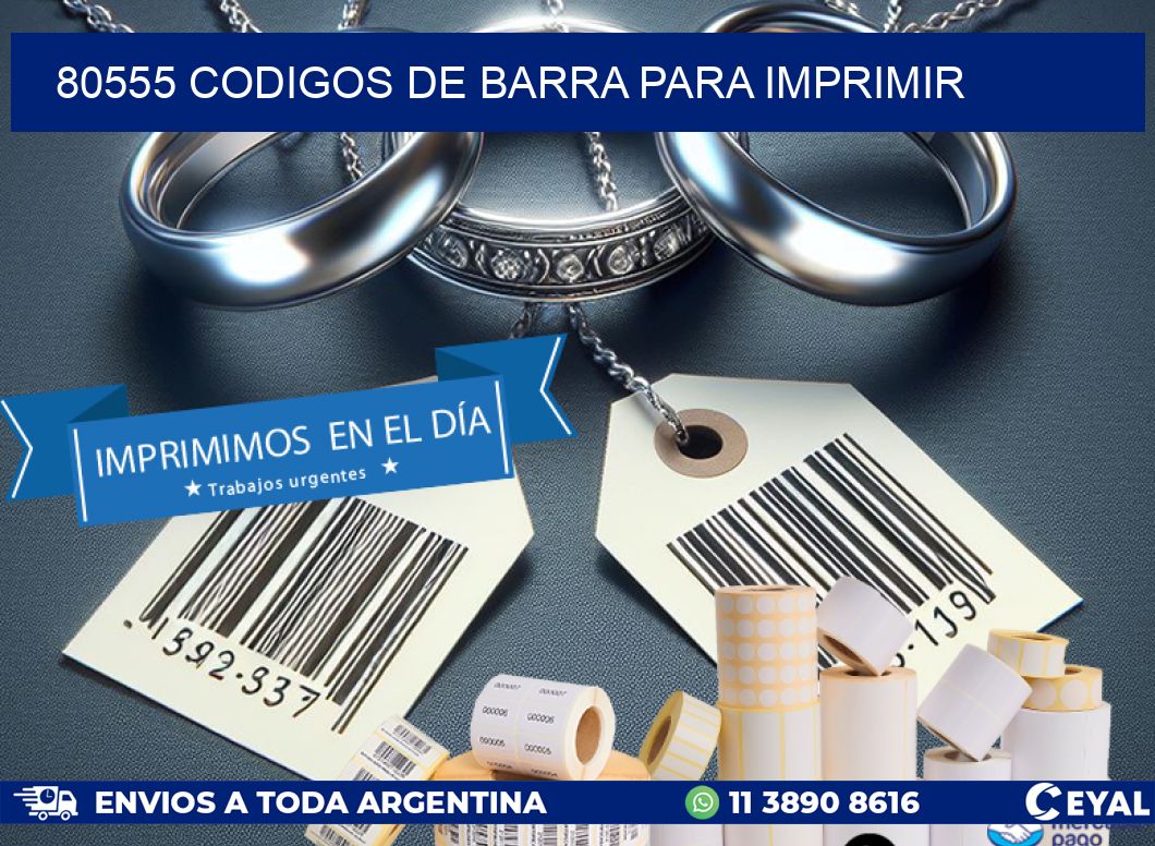 80555 codigos de barra para imprimir