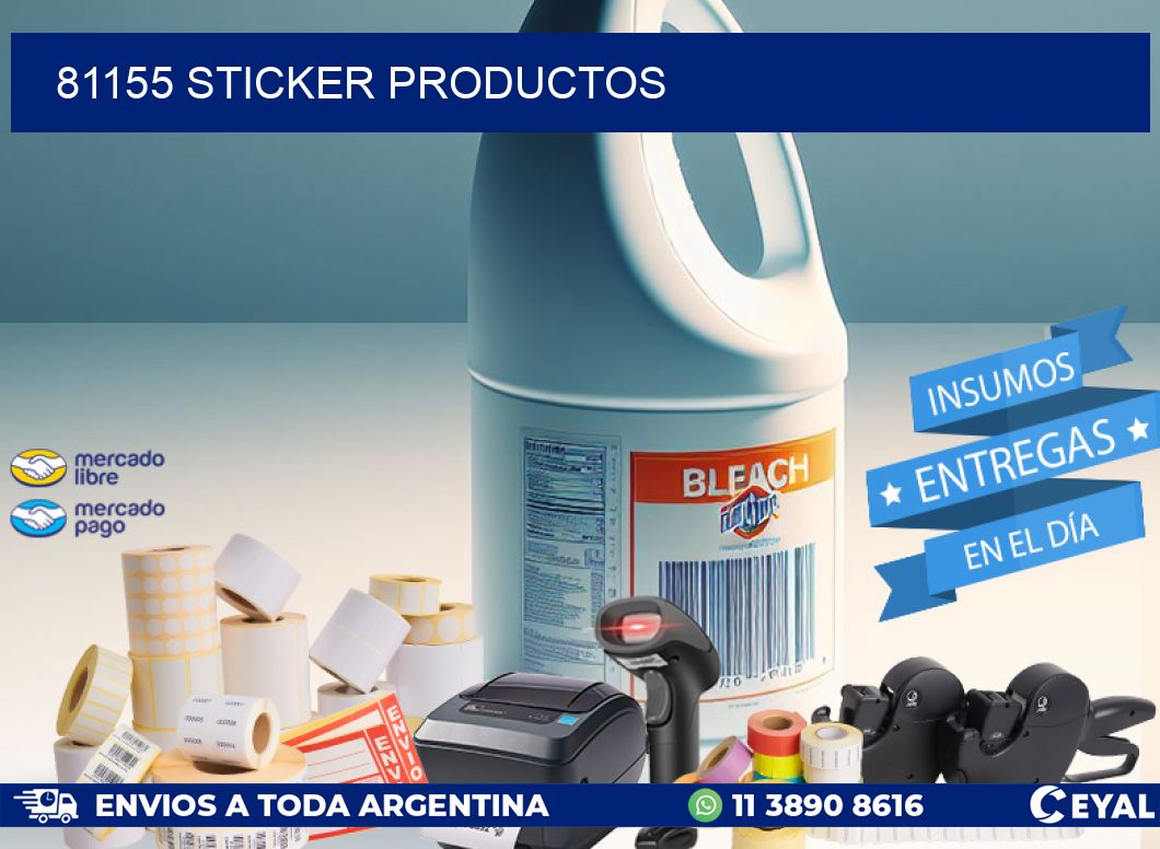 81155 STICKER PRODUCTOS