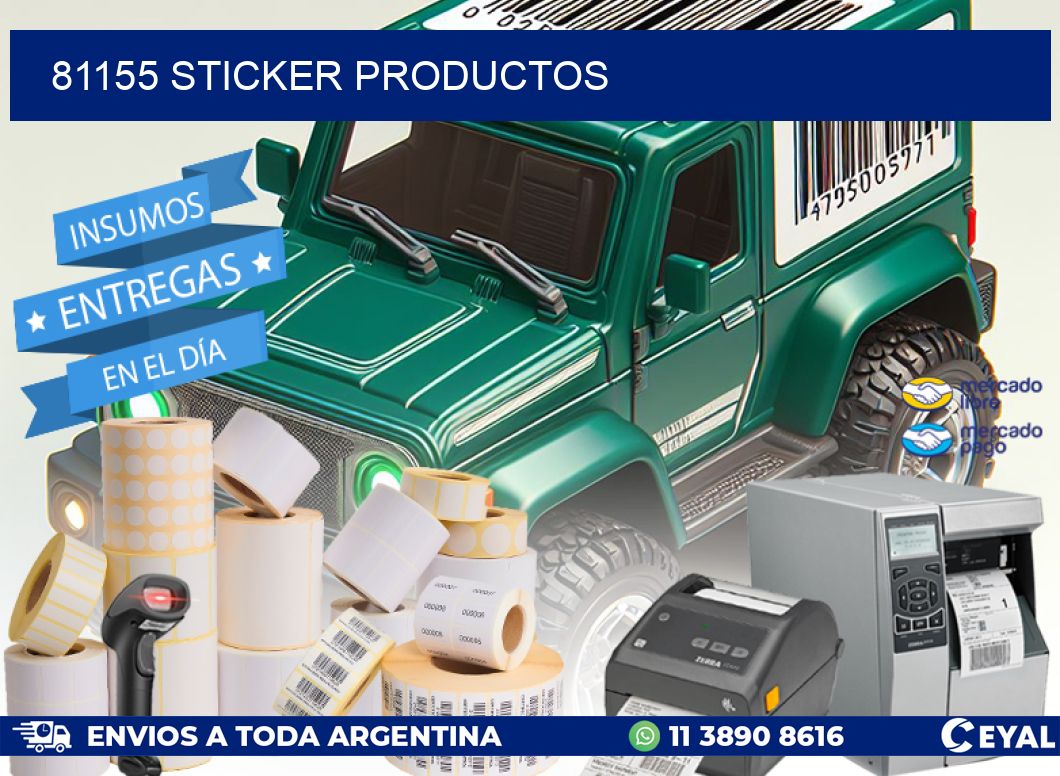 81155 STICKER PRODUCTOS