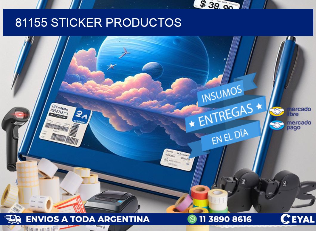 81155 STICKER PRODUCTOS