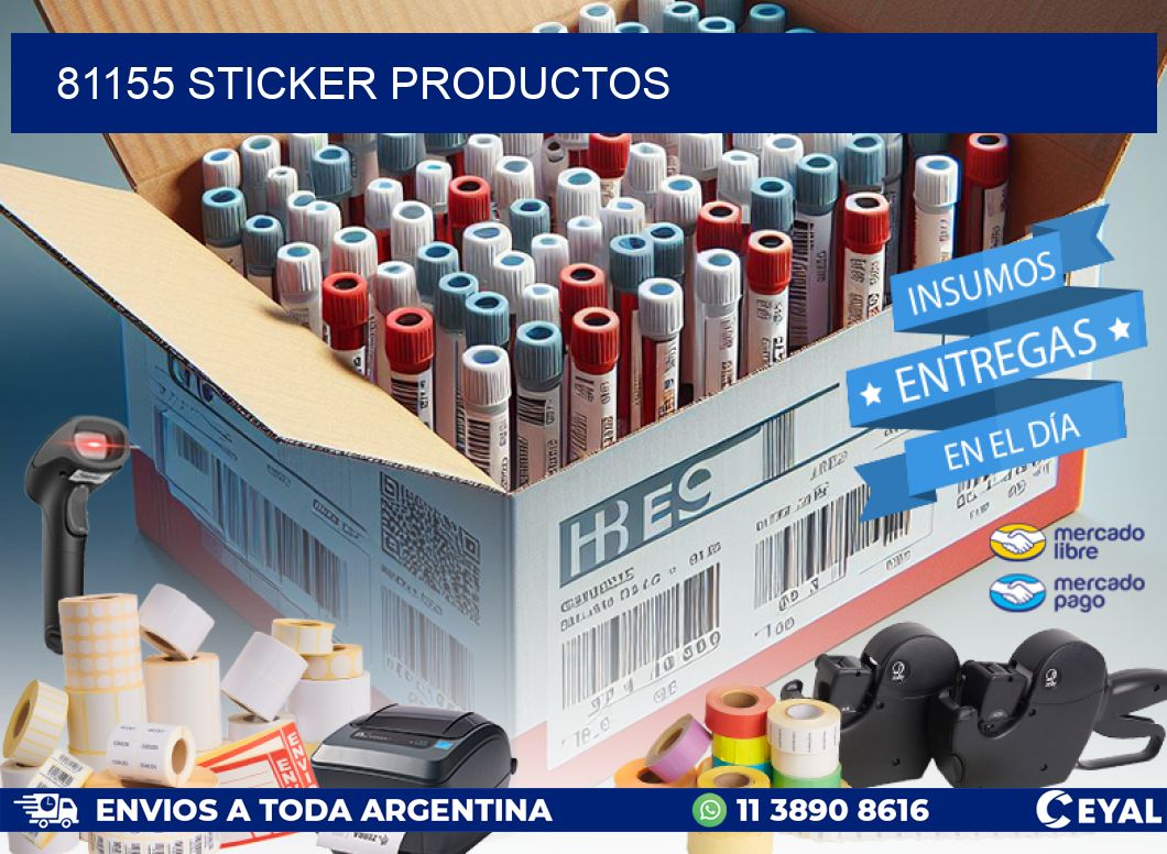 81155 STICKER PRODUCTOS