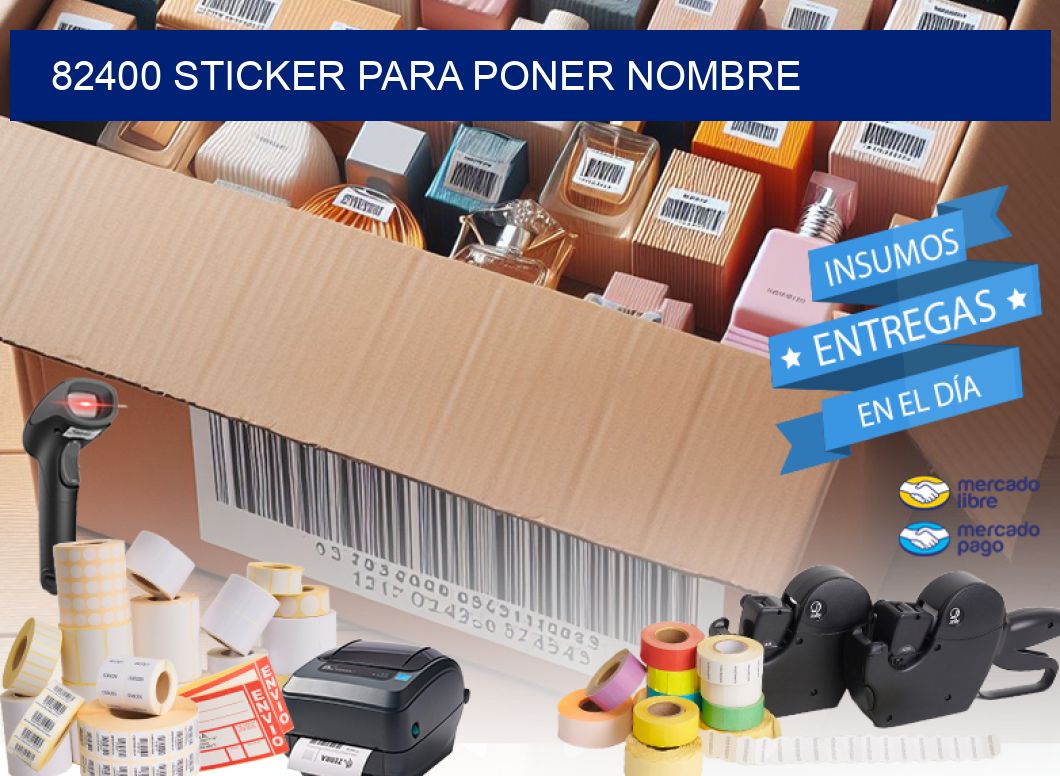 82400 STICKER PARA PONER NOMBRE