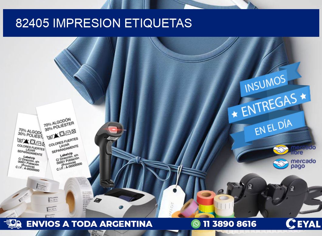 82405 IMPRESION ETIQUETAS