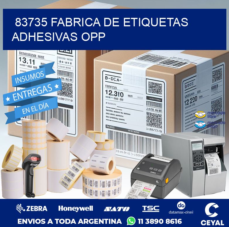 83735 FABRICA DE ETIQUETAS ADHESIVAS OPP