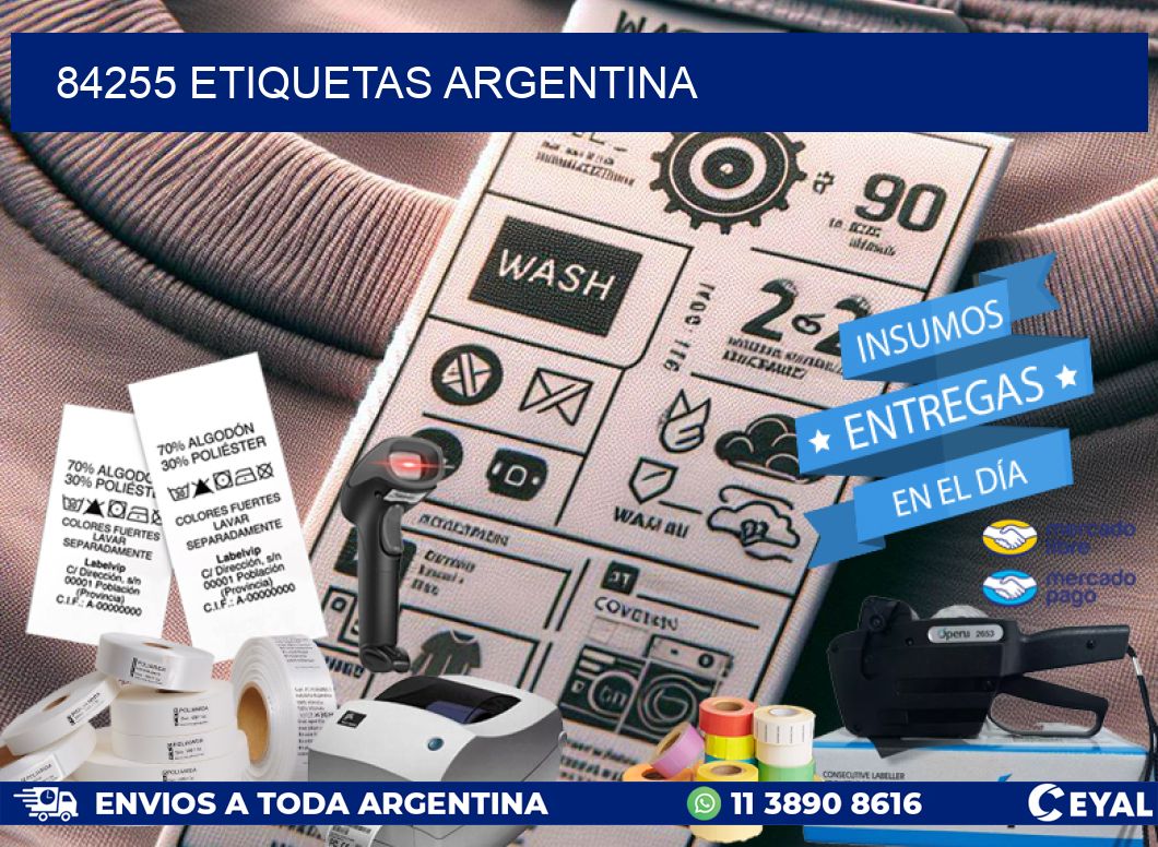 84255 ETIQUETAS ARGENTINA