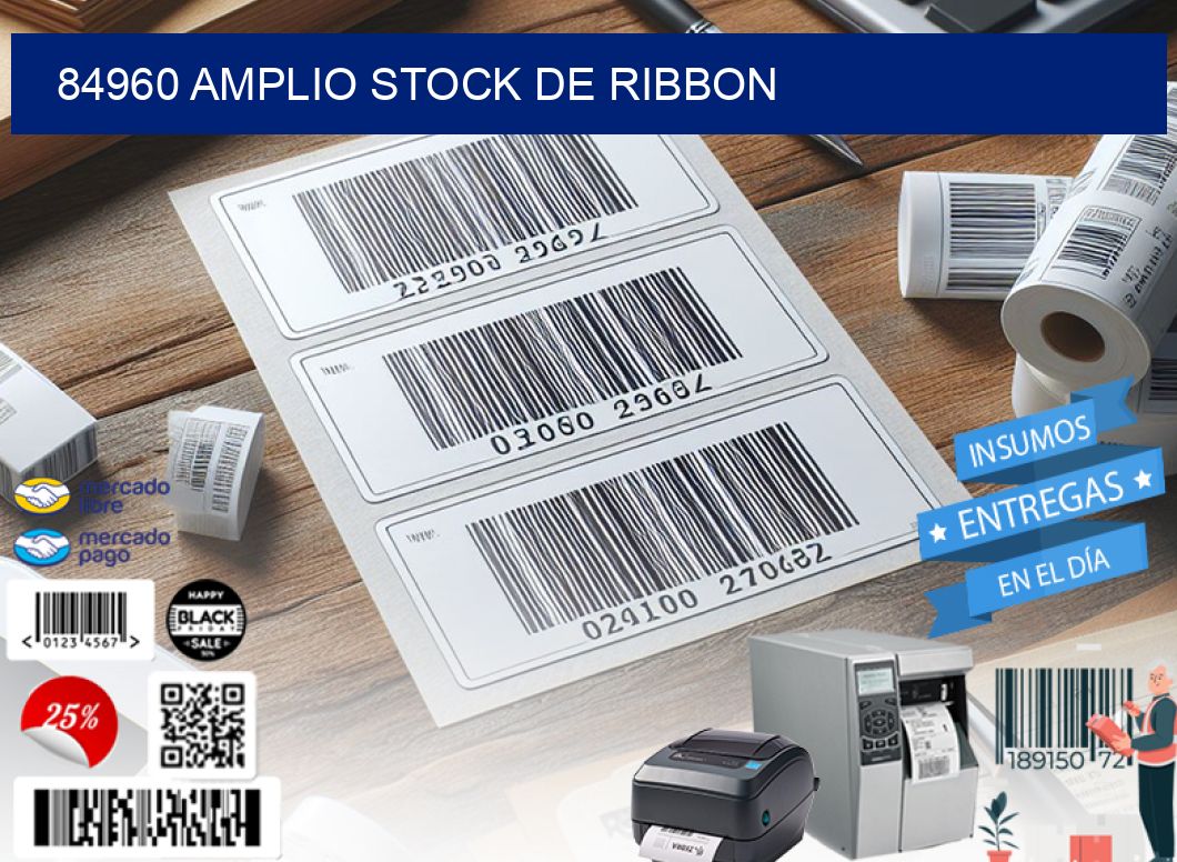 84960 AMPLIO STOCK DE RIBBON