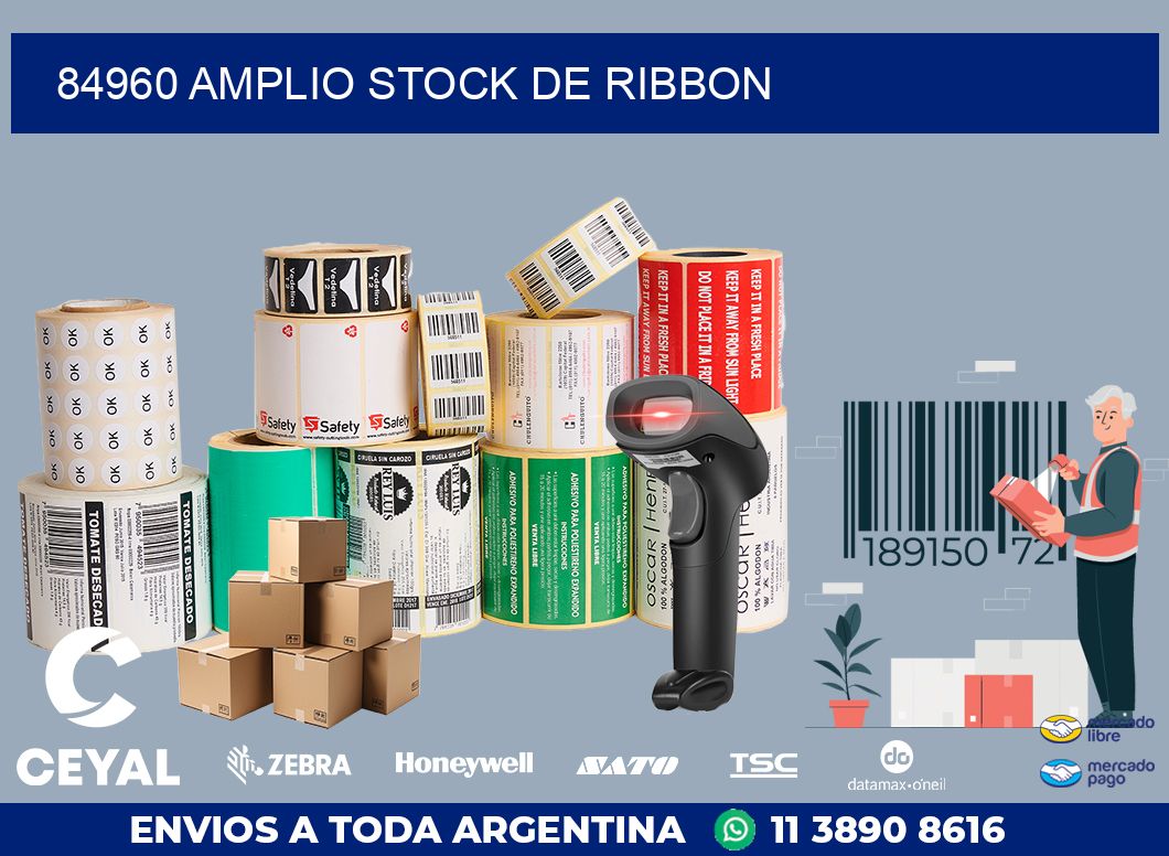 84960 AMPLIO STOCK DE RIBBON