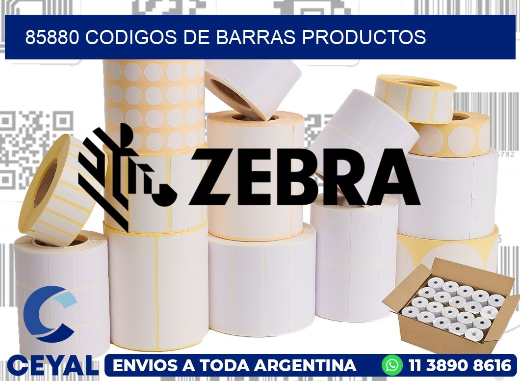 85880 codigos de barras productos