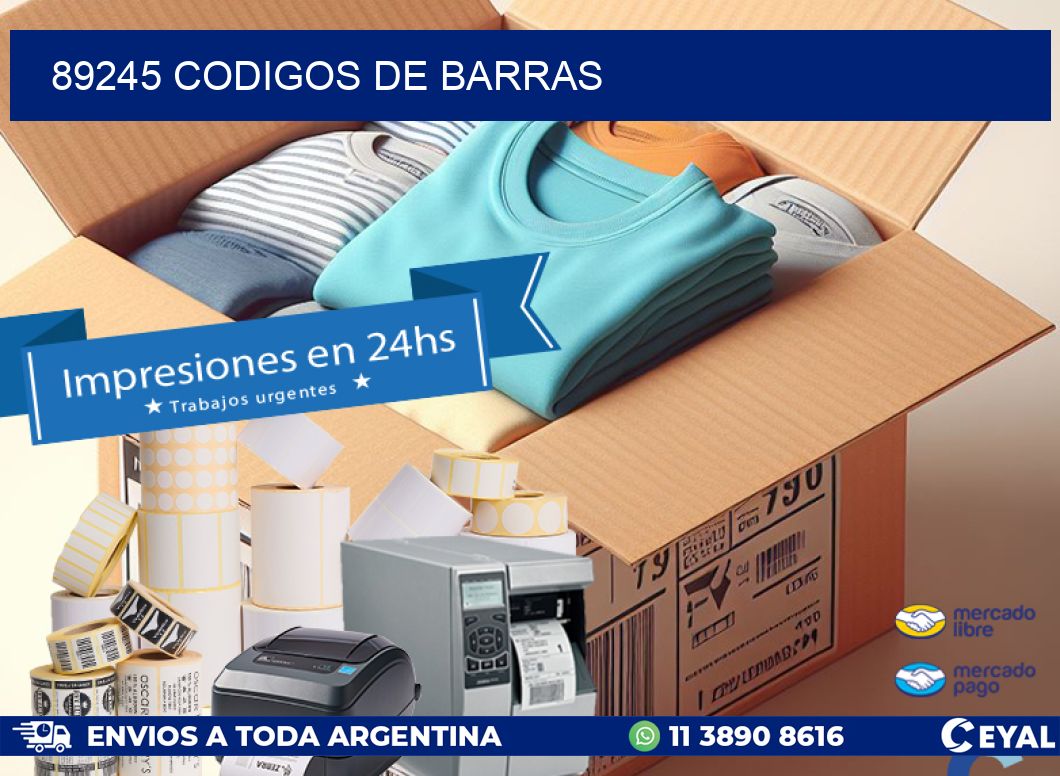 89245 codigos de barras