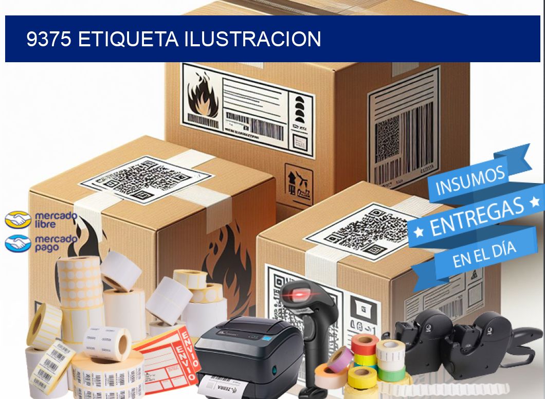 9375 etiqueta ilustracion