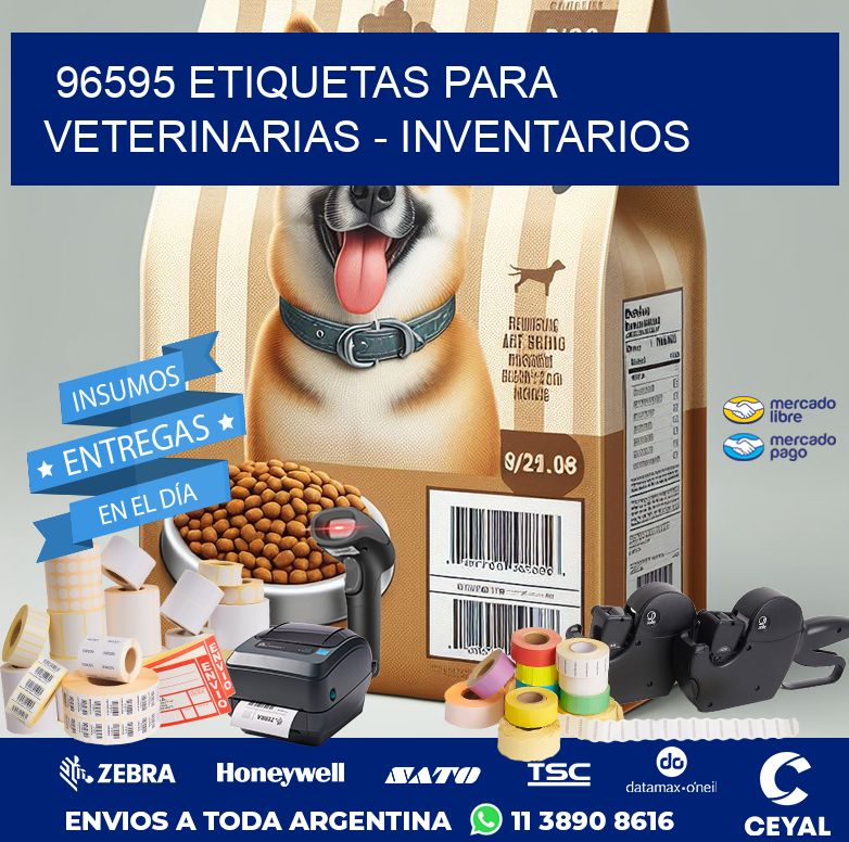 96595 ETIQUETAS PARA VETERINARIAS - INVENTARIOS