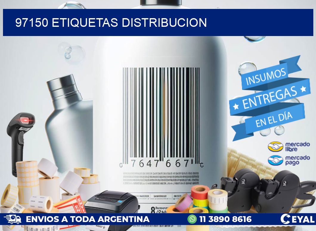 97150 etiquetas distribucion