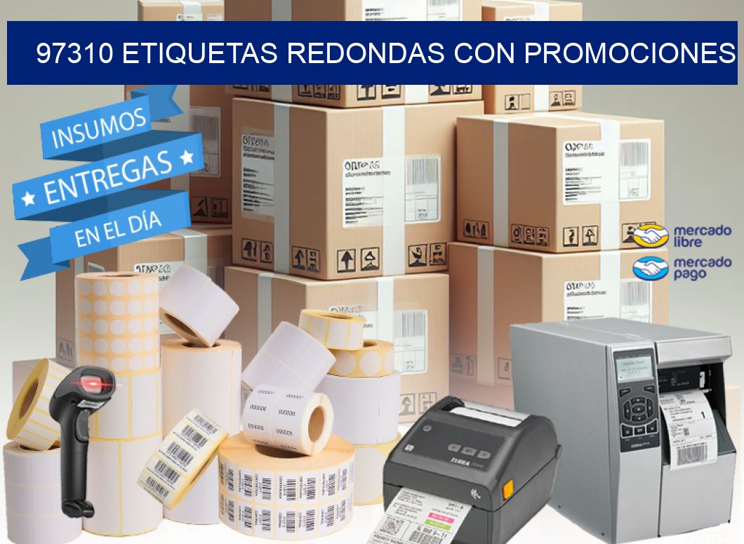 97310 ETIQUETAS REDONDAS CON PROMOCIONES