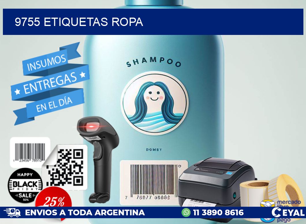 9755 ETIQUETAS ROPA