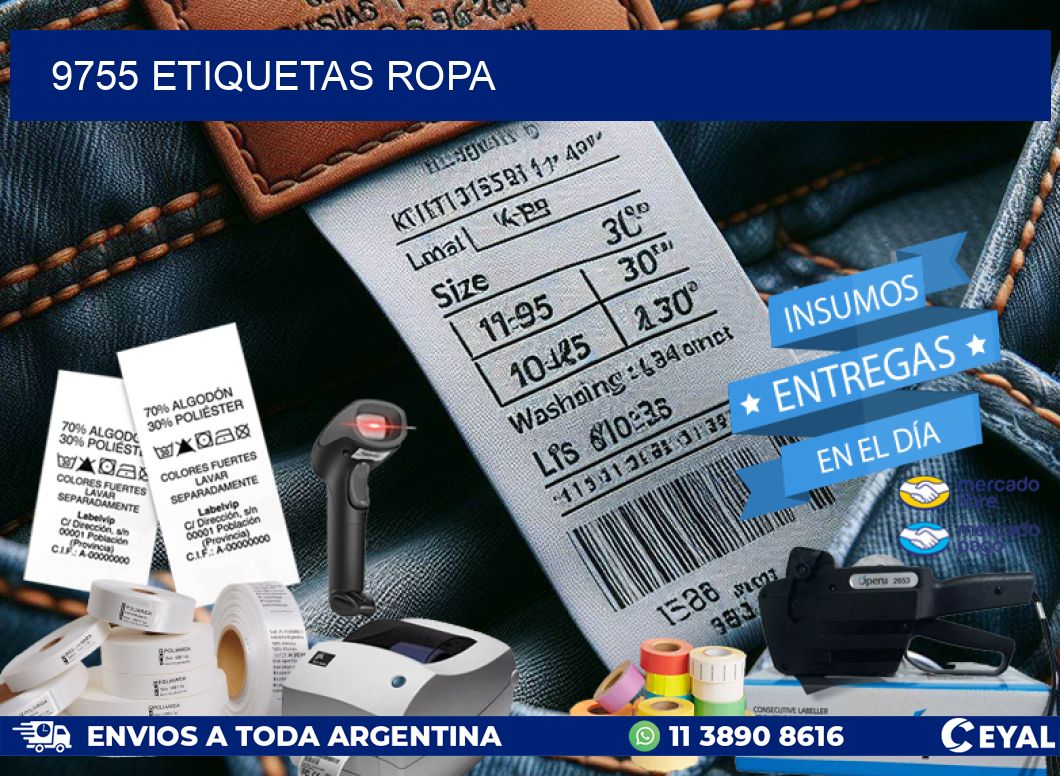 9755 ETIQUETAS ROPA