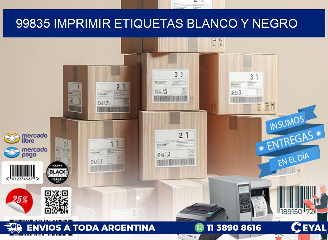 99835 imprimir etiquetas blanco y negro