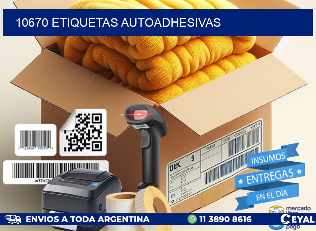 10670 ETIQUETAS AUTOADHESIVAS