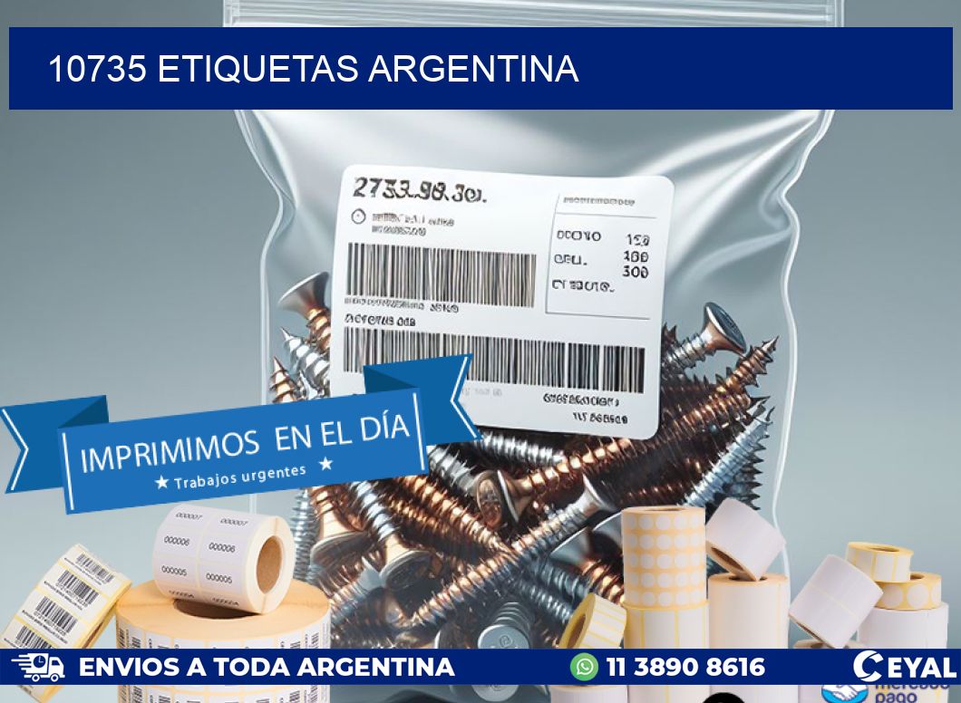 10735 ETIQUETAS ARGENTINA