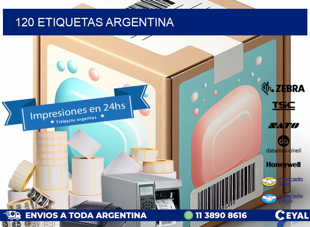 120 ETIQUETAS ARGENTINA