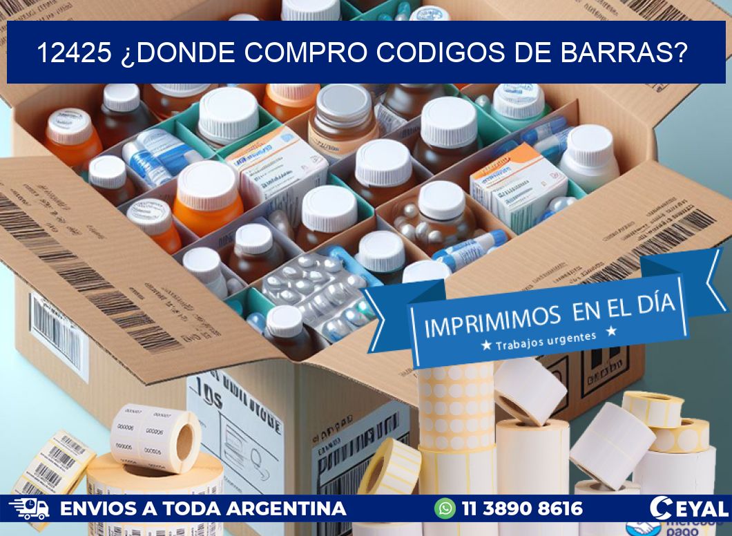 12425 ¿DONDE COMPRO CODIGOS DE BARRAS?