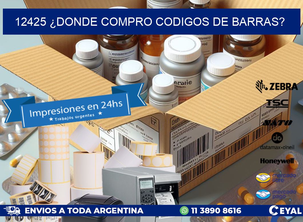 12425 ¿DONDE COMPRO CODIGOS DE BARRAS?