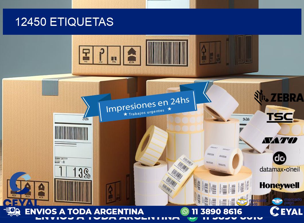 12450 ETIQUETAS