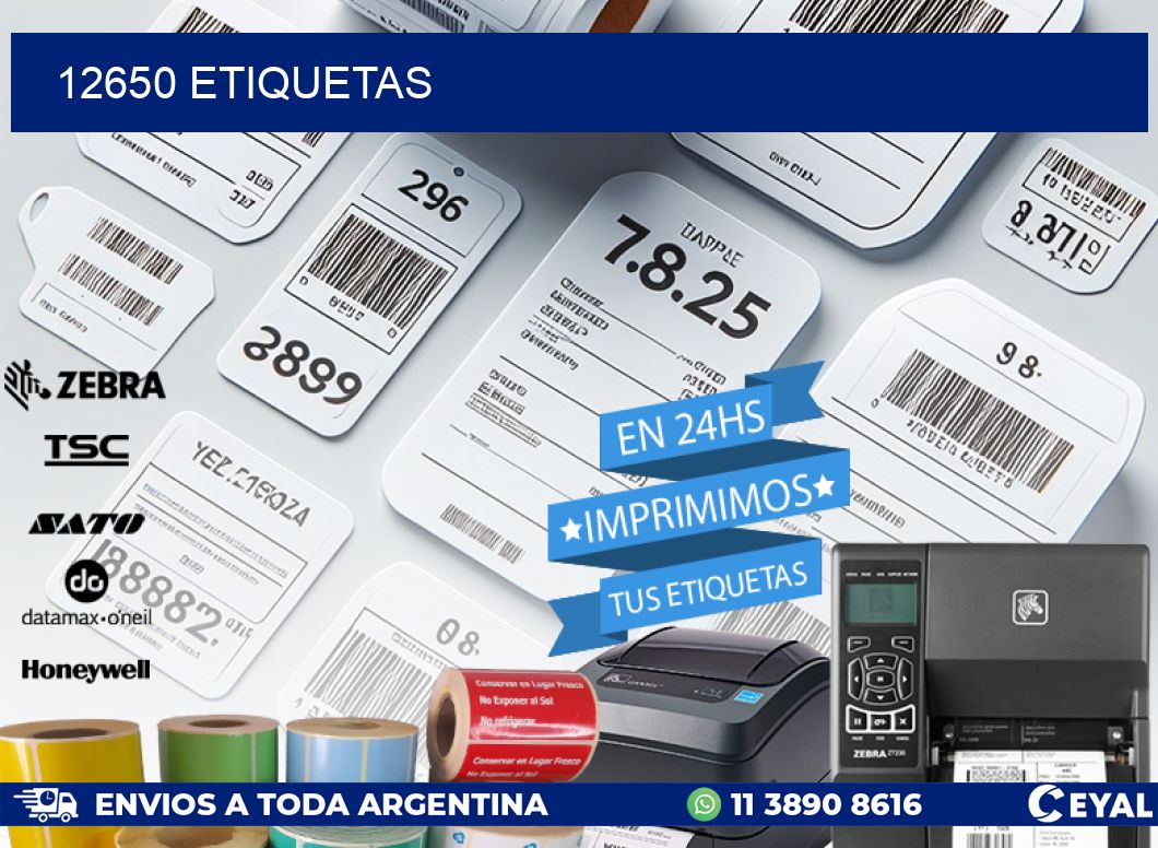 12650 ETIQUETAS