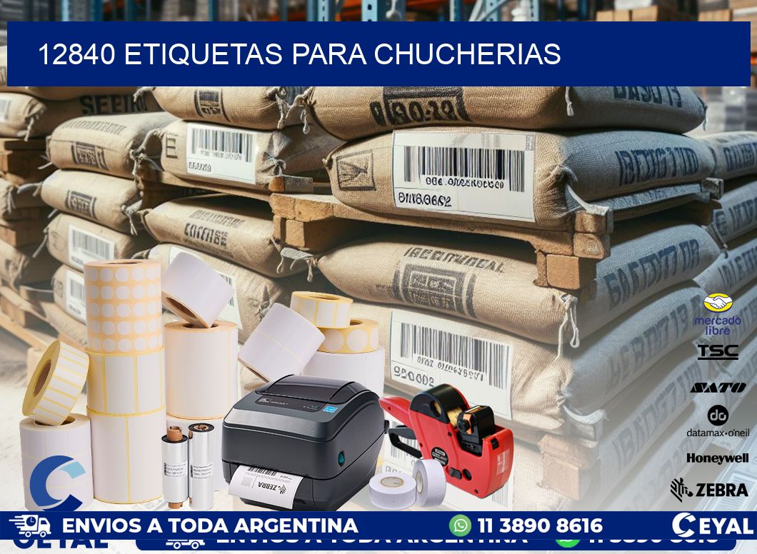 12840 ETIQUETAS PARA CHUCHERIAS