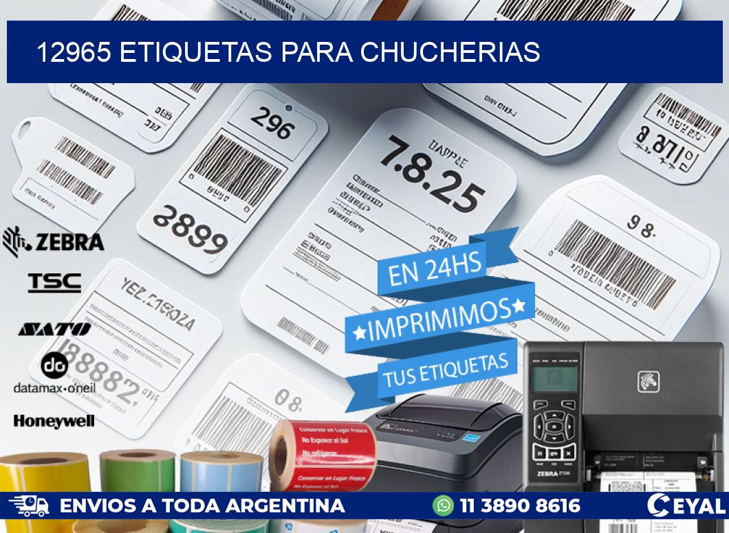 12965 ETIQUETAS PARA CHUCHERIAS