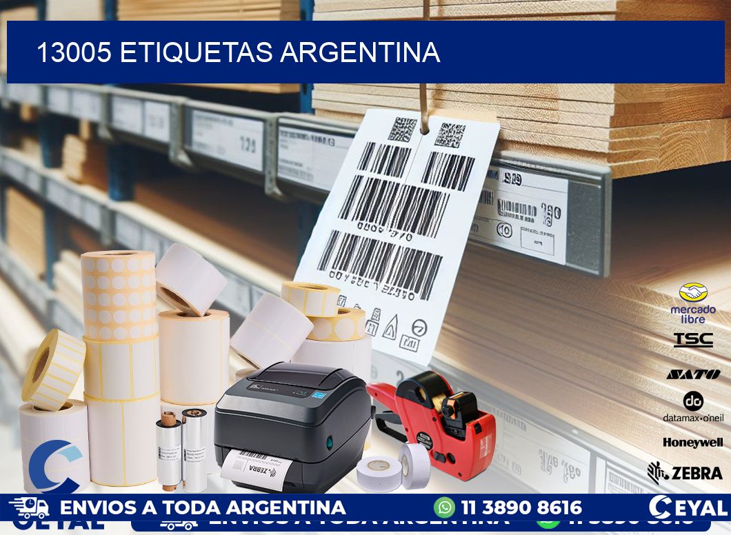 13005 ETIQUETAS ARGENTINA