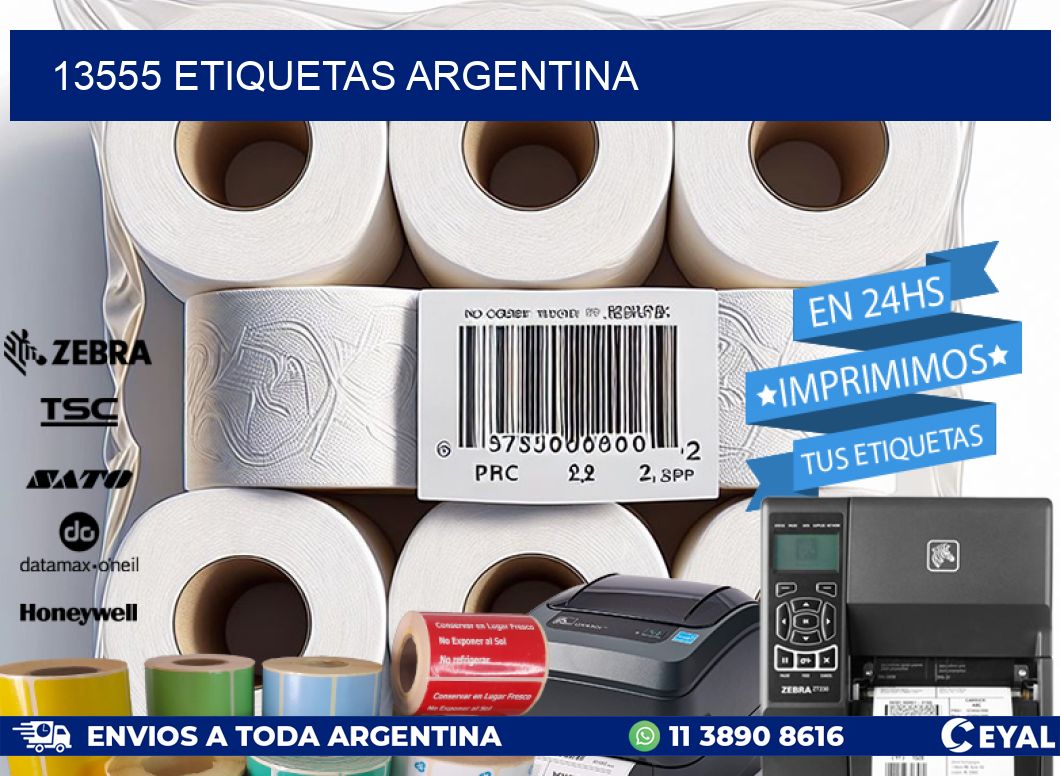 13555 ETIQUETAS ARGENTINA